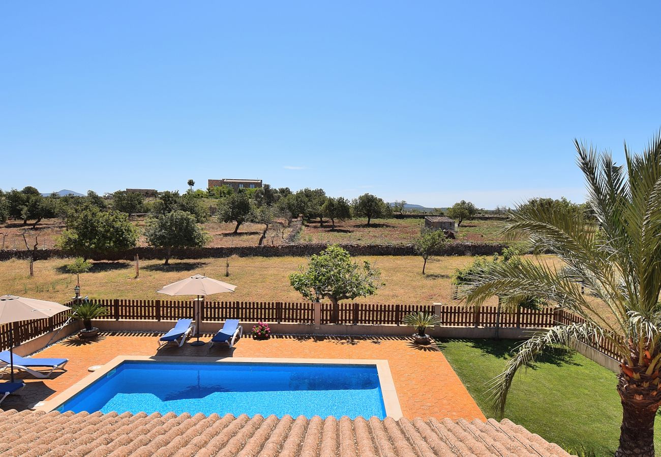 Country house in Santa Margalida - Ballester 034 fantastic finca with private pool, large terrace, barbecue and air conditioning