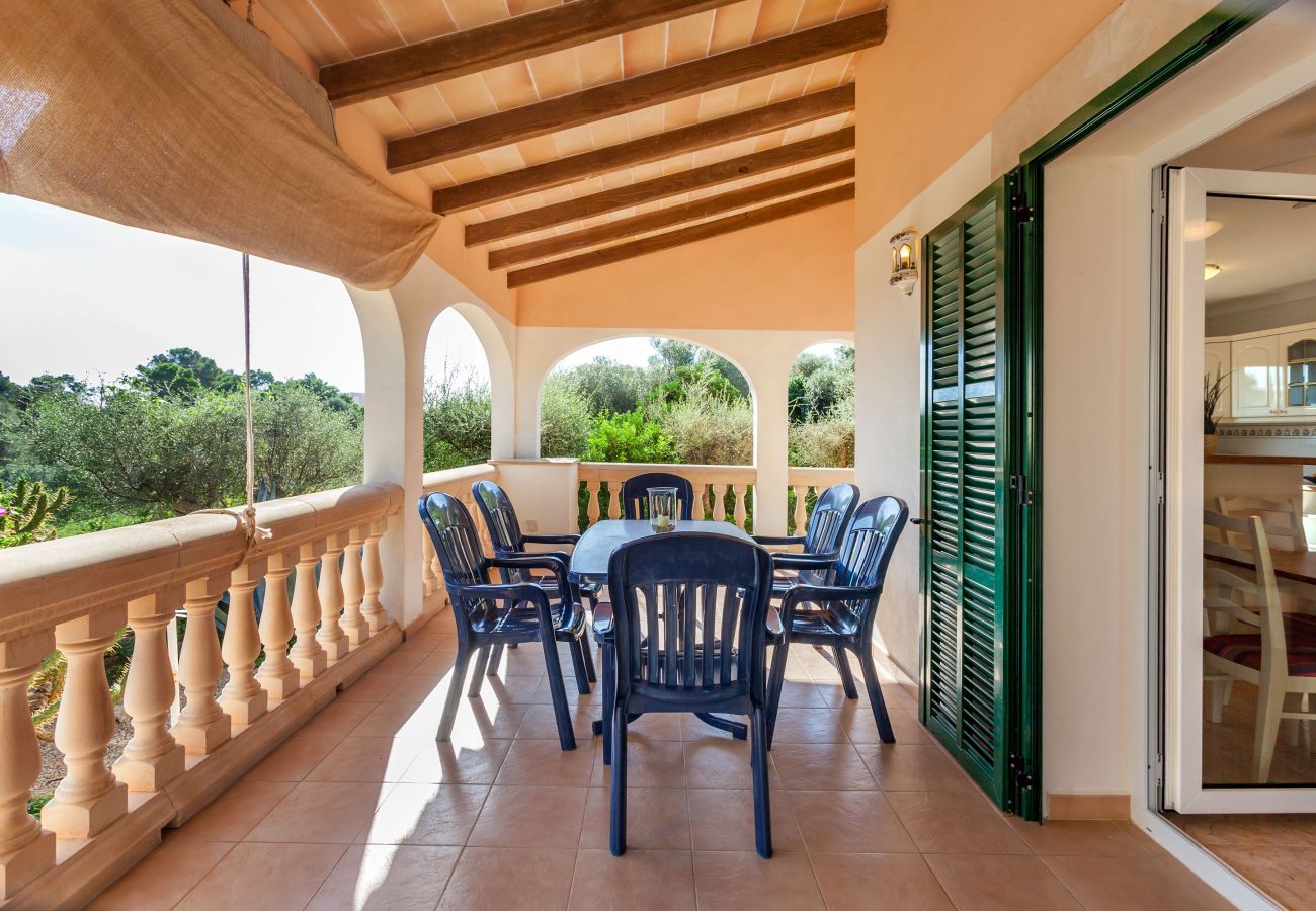 Chalet in Santanyi - Casa Blue comfortable home with pool in a quiet location between Cala Santanyí and Cala S'Amarador available for monthly stays