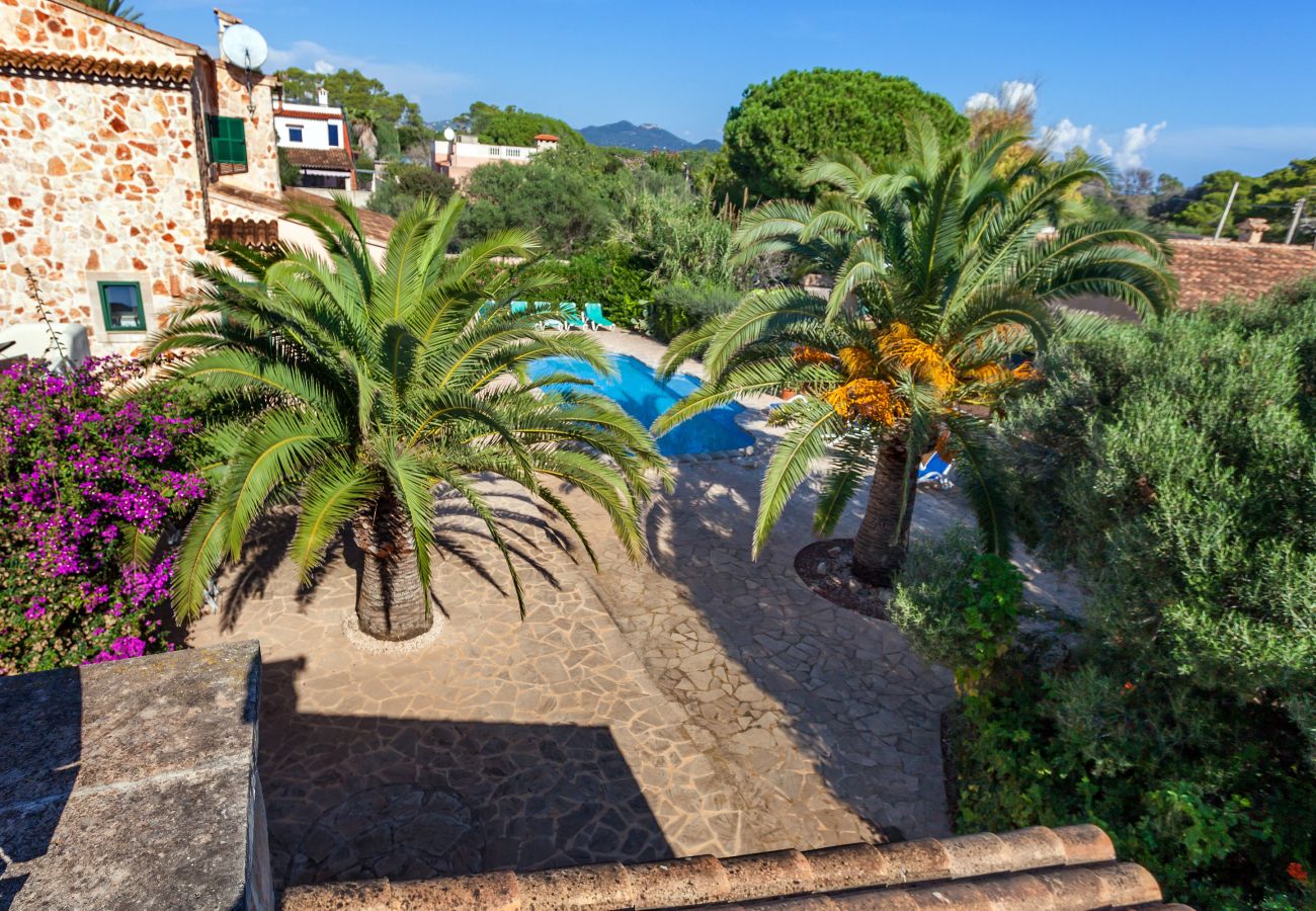 Chalet in Santanyi - Casa Blue comfortable home with pool in a quiet location between Cala Santanyí and Cala S'Amarador available for monthly stays