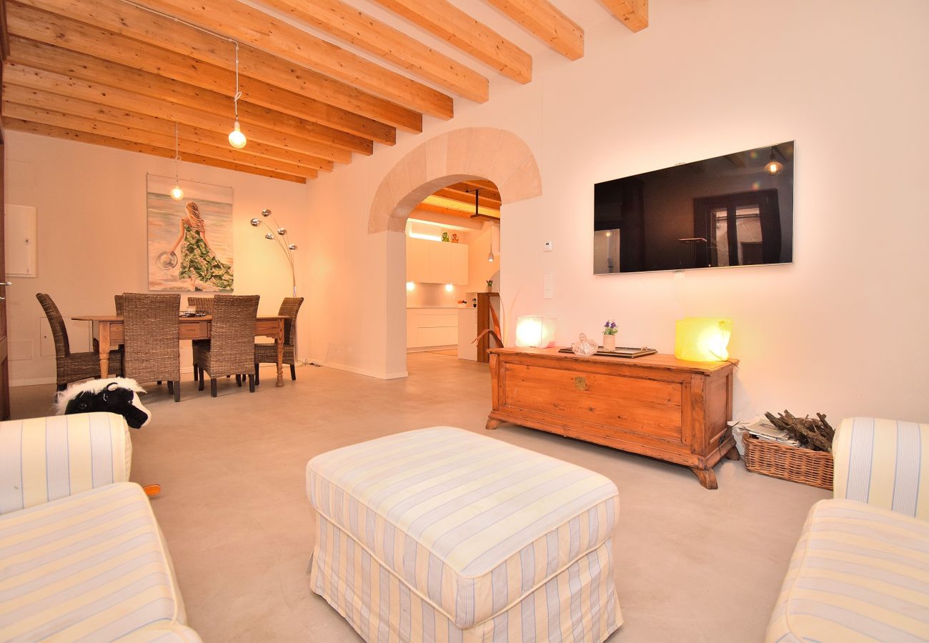 Townhouse in Arta - Alcariot 252 magnificent house with private pool, barbecue, air-conditioning and WiFi