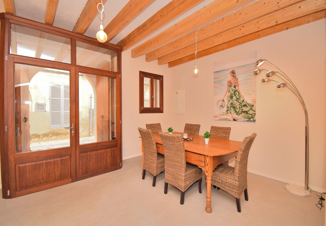 Townhouse in Arta - Alcariot 252 magnificent house with private pool, barbecue, air-conditioning and WiFi