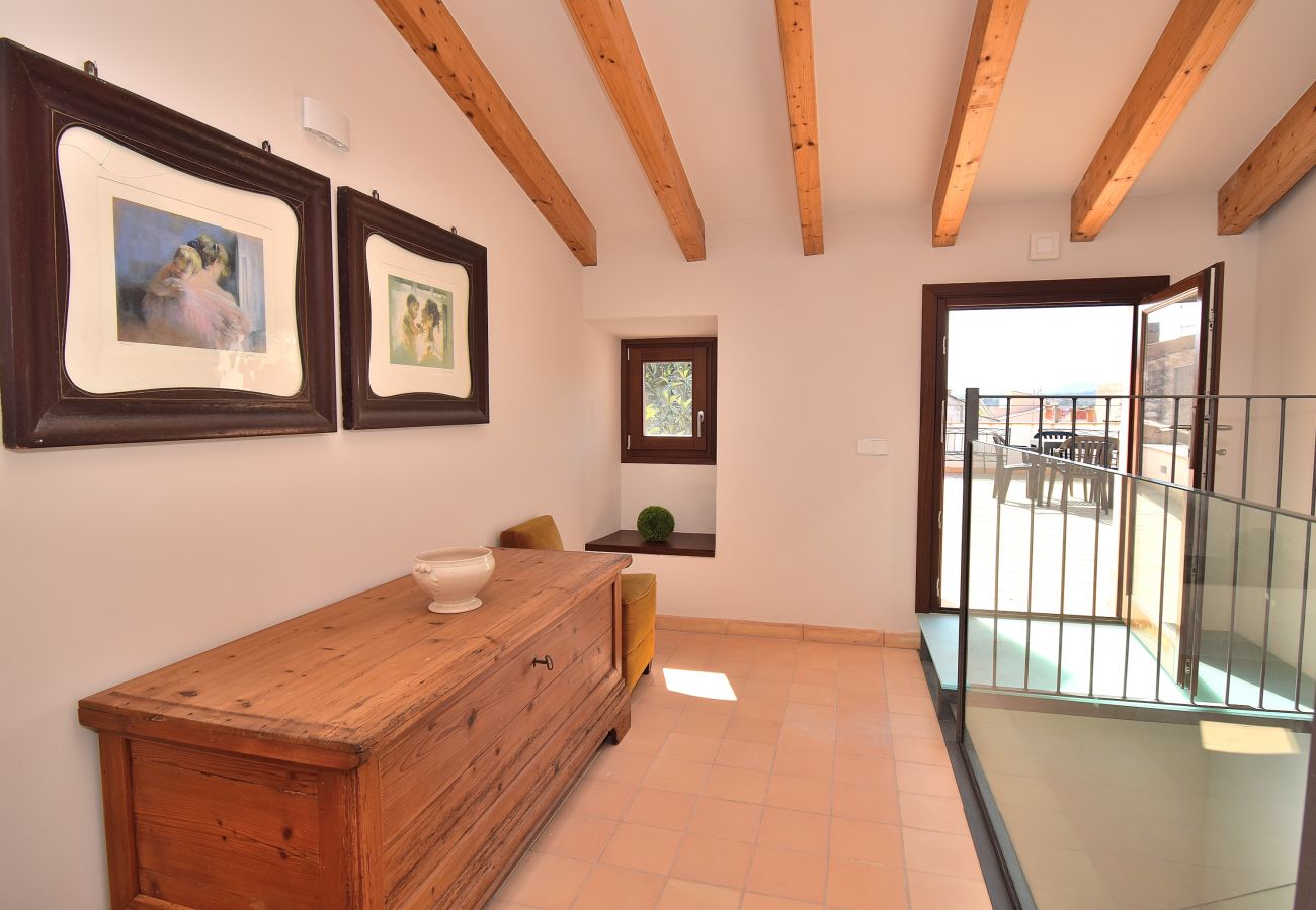 Townhouse in Arta - Alcariot 252 magnificent house with private pool, barbecue, air-conditioning and WiFi