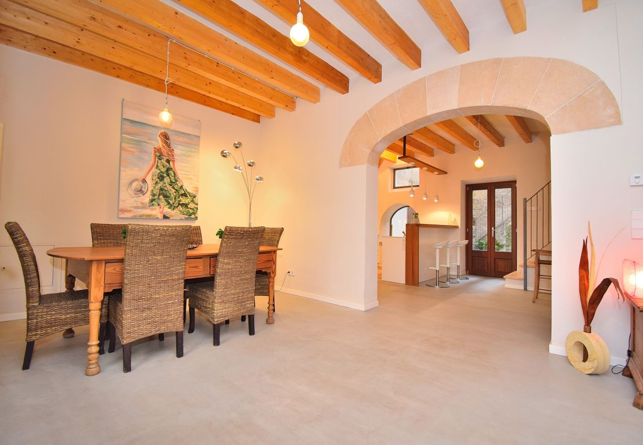 Townhouse in Arta - Alcariot 252 magnificent house with private pool, barbecue, air-conditioning and WiFi