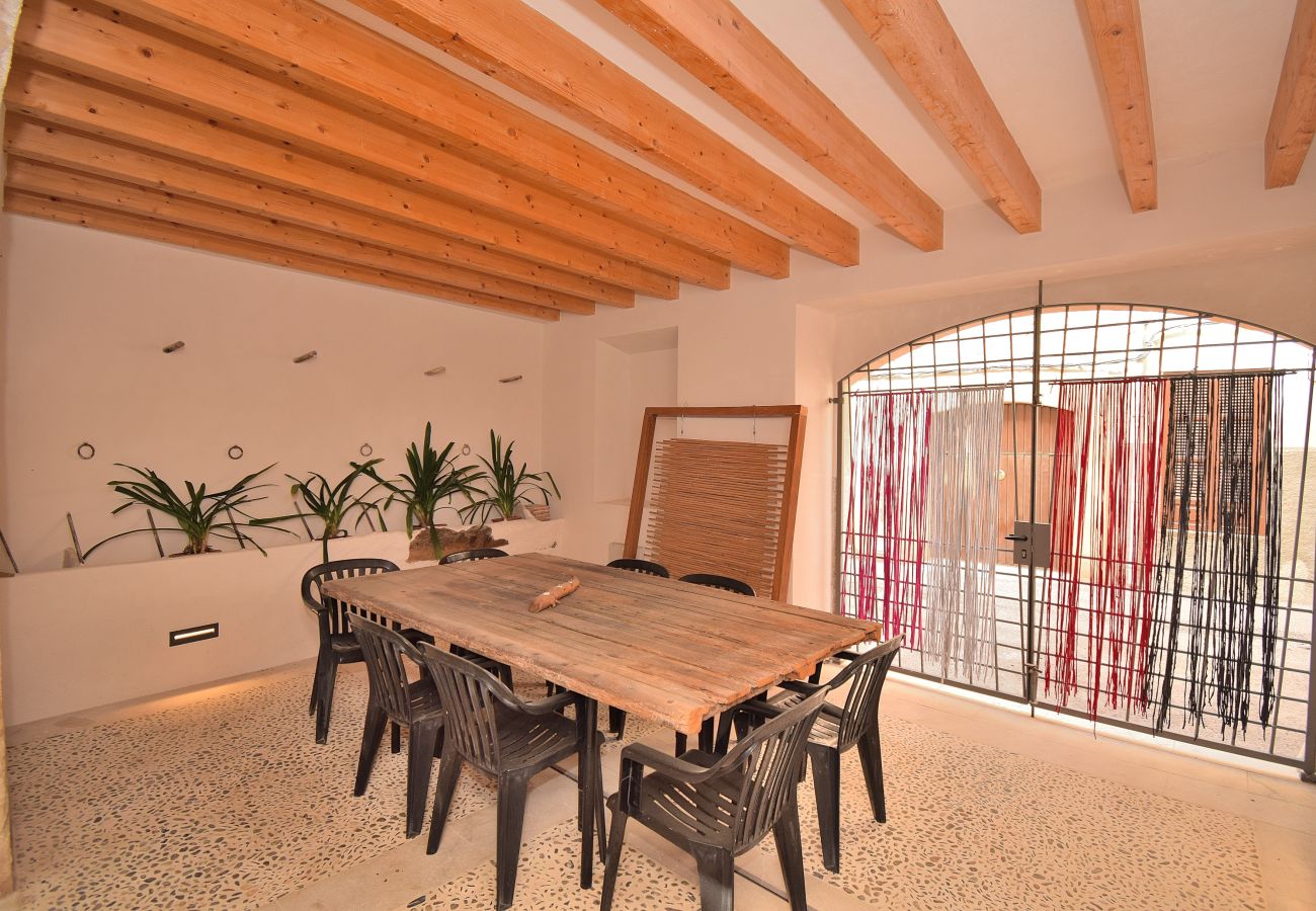 Townhouse in Arta - Alcariot 252 magnificent house with private pool, barbecue, air-conditioning and WiFi