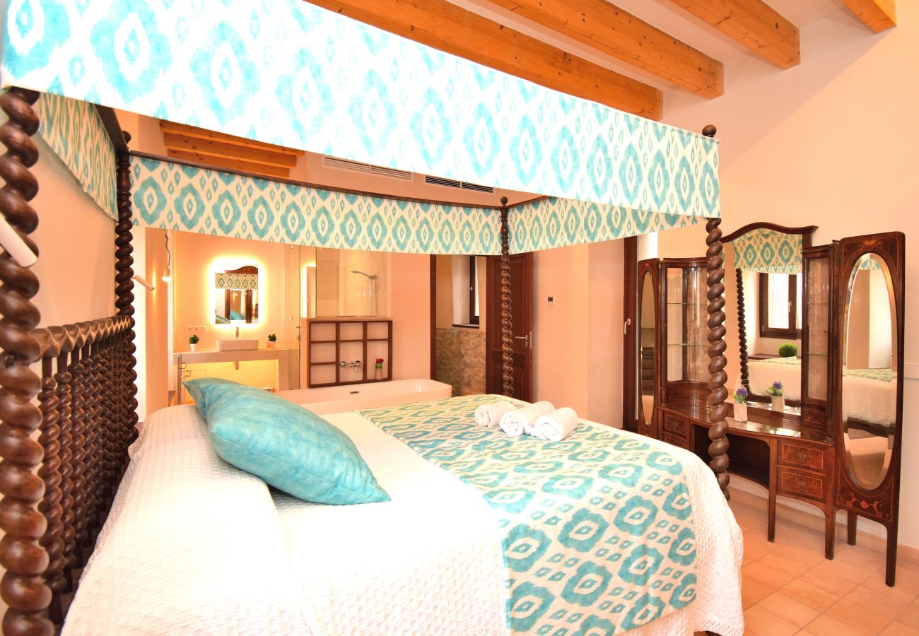 Townhouse in Arta - Alcariot 252 magnificent house with private pool, barbecue, air-conditioning and WiFi