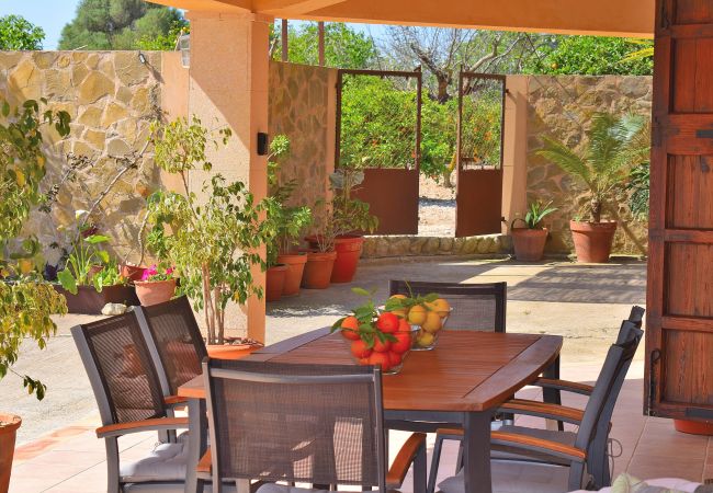 Villa in Santa Margalida - Vernissa 288 fantastic villa with private pool, large garden, barbecue and air conditioning