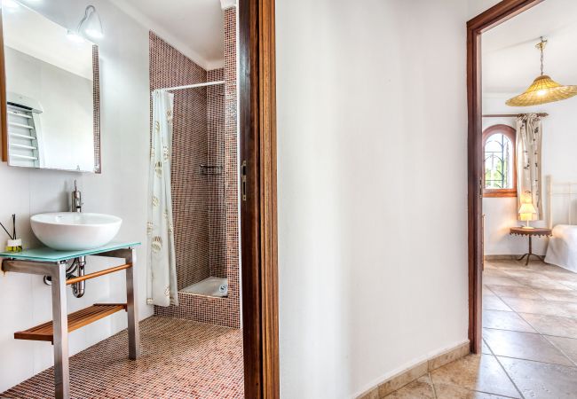 Apartment in Santanyi - Holiday apartment Oasis on the upper floor with comfort and charm, pool, and a prime location close to the beach in Cala Santanyí  Apartment in Santanyi - Holiday apartment Oasis on the upper floor with comfort and charm, pool, and a prime location close to the beach in Cala Santanyí