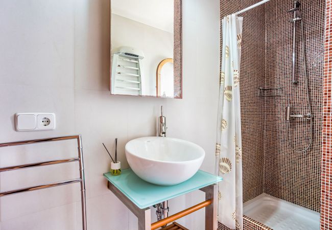 Apartment in Santanyi - Holiday apartment Oasis on the upper floor with comfort and charm, pool, and a prime location close to the beach in Cala Santanyí  Apartment in Santanyi - Holiday apartment Oasis on the upper floor with comfort and charm, pool, and a prime location close to the beach in Cala Santanyí