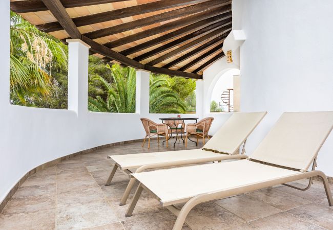 Apartment in Santanyi - Holiday apartment Oasis on the upper floor with comfort and charm, pool, and a prime location close to the beach in Cala Santanyí  Apartment in Santanyi - Holiday apartment Oasis on the upper floor with comfort and charm, pool, and a prime location close to the beach in Cala Santanyí