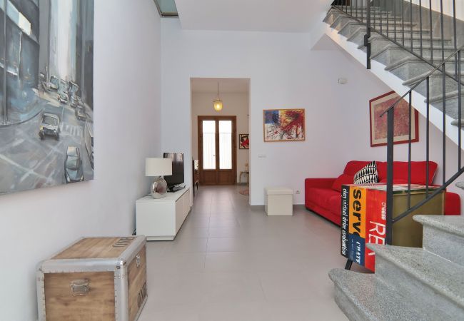 House in Muro - Es Colomer 265 beautiful town house with swimming pool, air conditioning and fibre optics