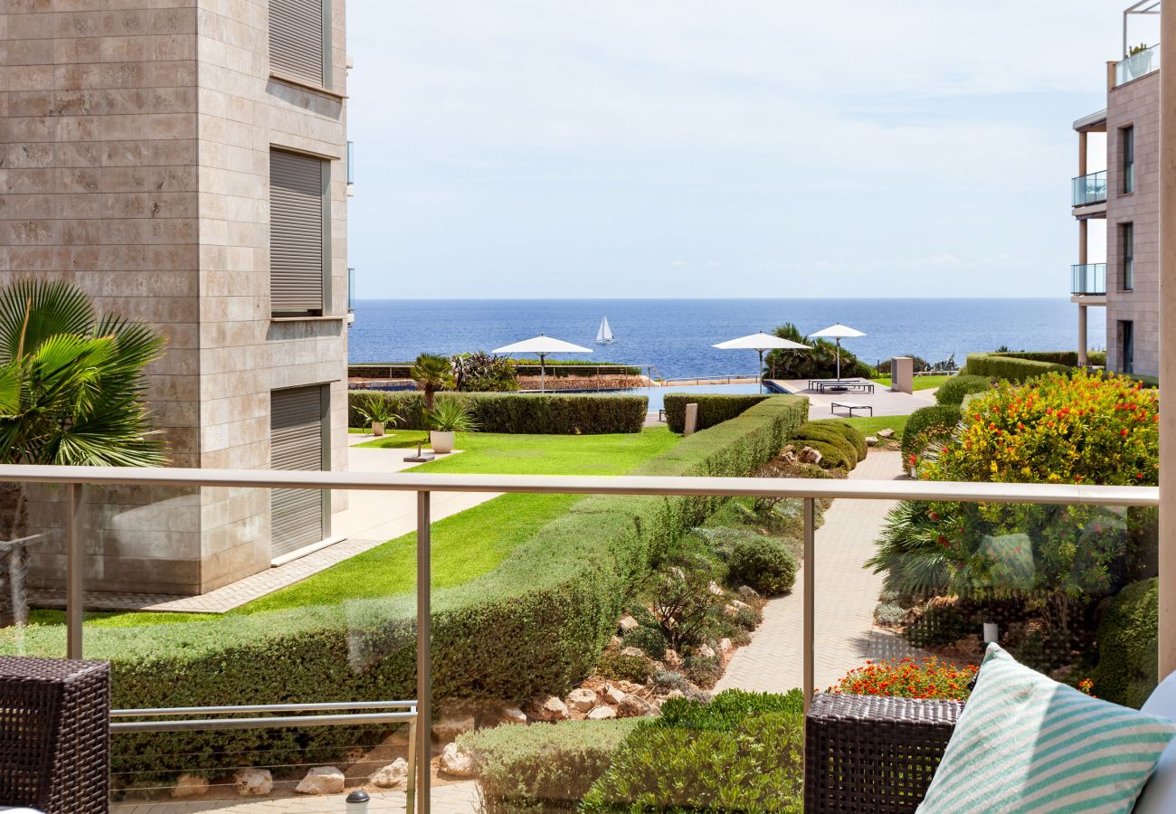 Apartment in Cala Figuera - Apartment Cap Blau furnished apartment for monthly rent in Mallorca Cala Figuera with sea view