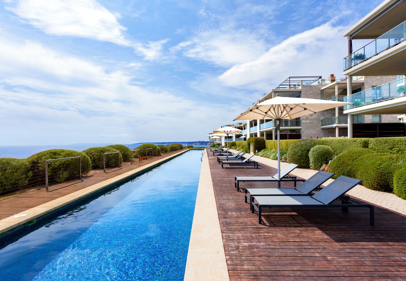 Apartment in Cala Figuera - Apartment Cap Blau furnished apartment for monthly rent in Mallorca Cala Figuera with sea view