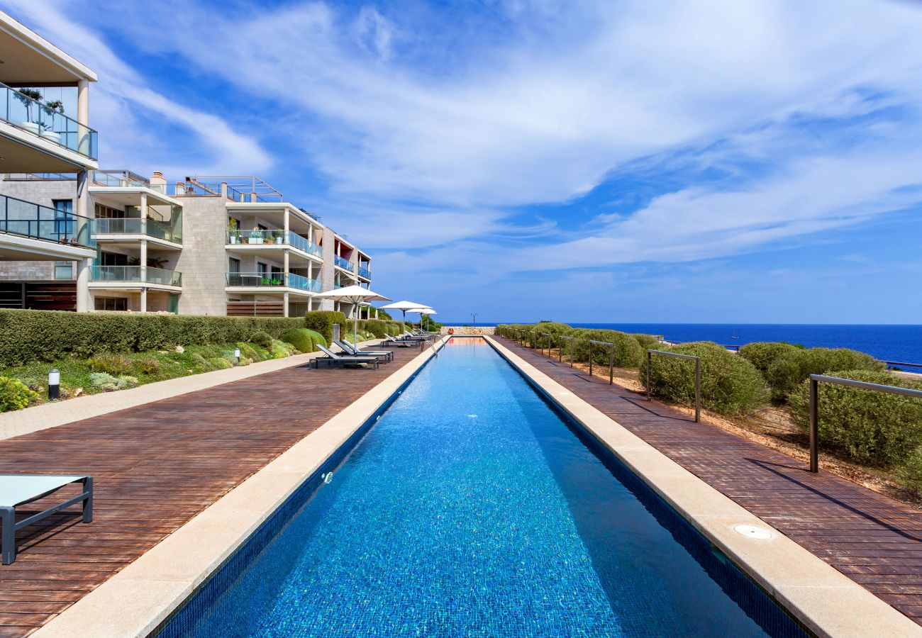 Apartment in Cala Figuera - Apartment Cap Blau furnished apartment for monthly rent in Mallorca Cala Figuera with sea view