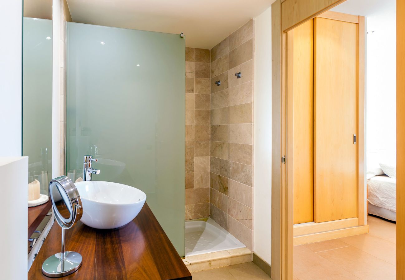 Apartment in Cala Figuera - Apartment Cap Blau furnished apartment for monthly rent in Mallorca Cala Figuera with sea view