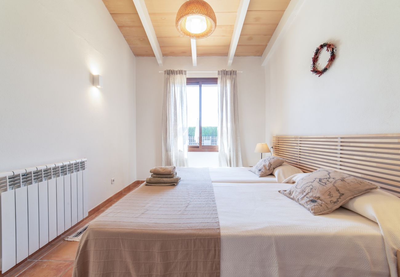 House in Campos - Holiday House Can Riera Stylish accommodation with pool for 12 people near Es Trenc beach