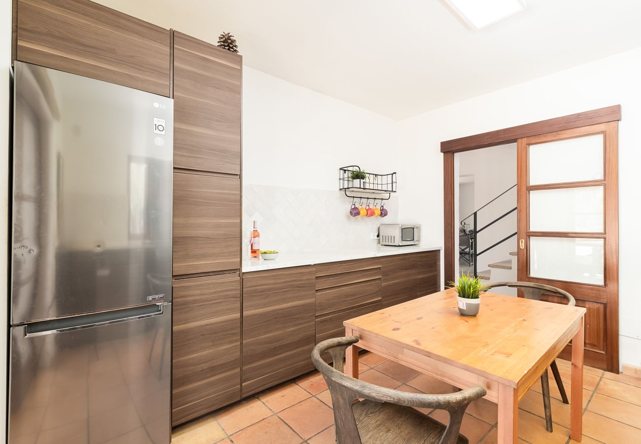 House in Campos - Holiday House Can Riera Stylish accommodation with pool for 12 people near Es Trenc beach