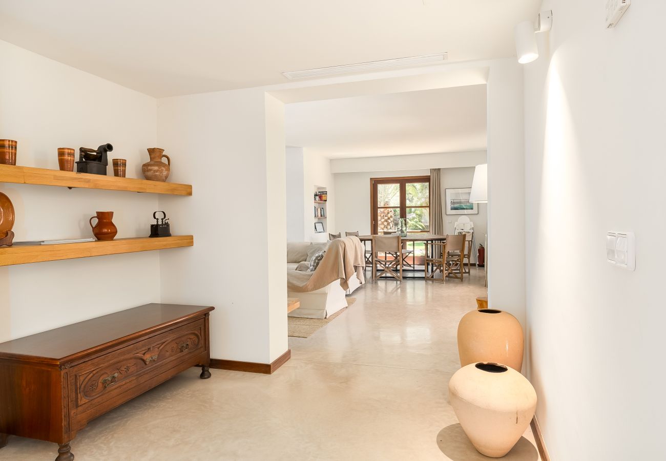 House in Campos - Holiday House Can Riera Stylish accommodation with pool for 12 people near Es Trenc beach