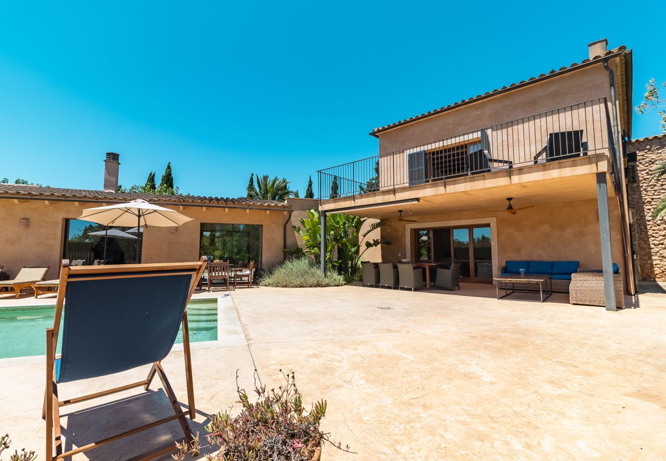 House in Campos - Holiday House Can Riera Stylish accommodation with pool for 12 people near Es Trenc beach