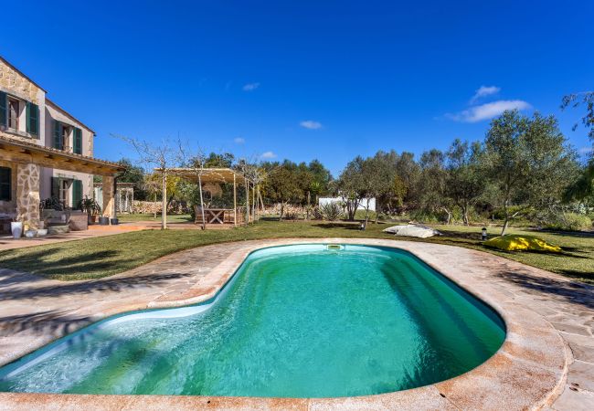 House in Santanyi - Casa Munch furnished house with pool for monthly rental in the southeast of Mallorca  House in Santanyi - Casa Munch furnished house with pool for monthly rental in the southeast of Mallorca