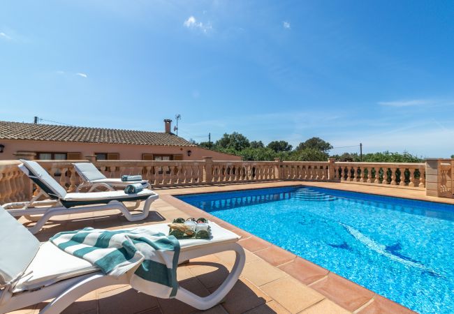  in Ses Salines - Can Pancho House for Monthly Rental with Pool in Ses Salines