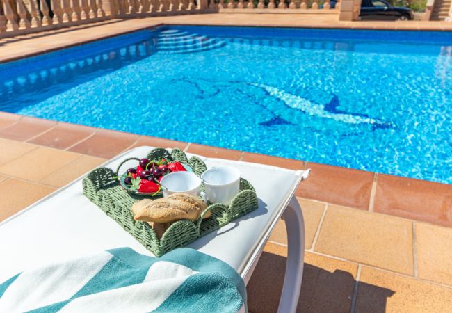 House in Ses Salines - Can Pancho House for Monthly Rental with Pool in Ses Salines House in Ses Salines - Can Pancho House for Monthly Rental with Pool in Ses Salines