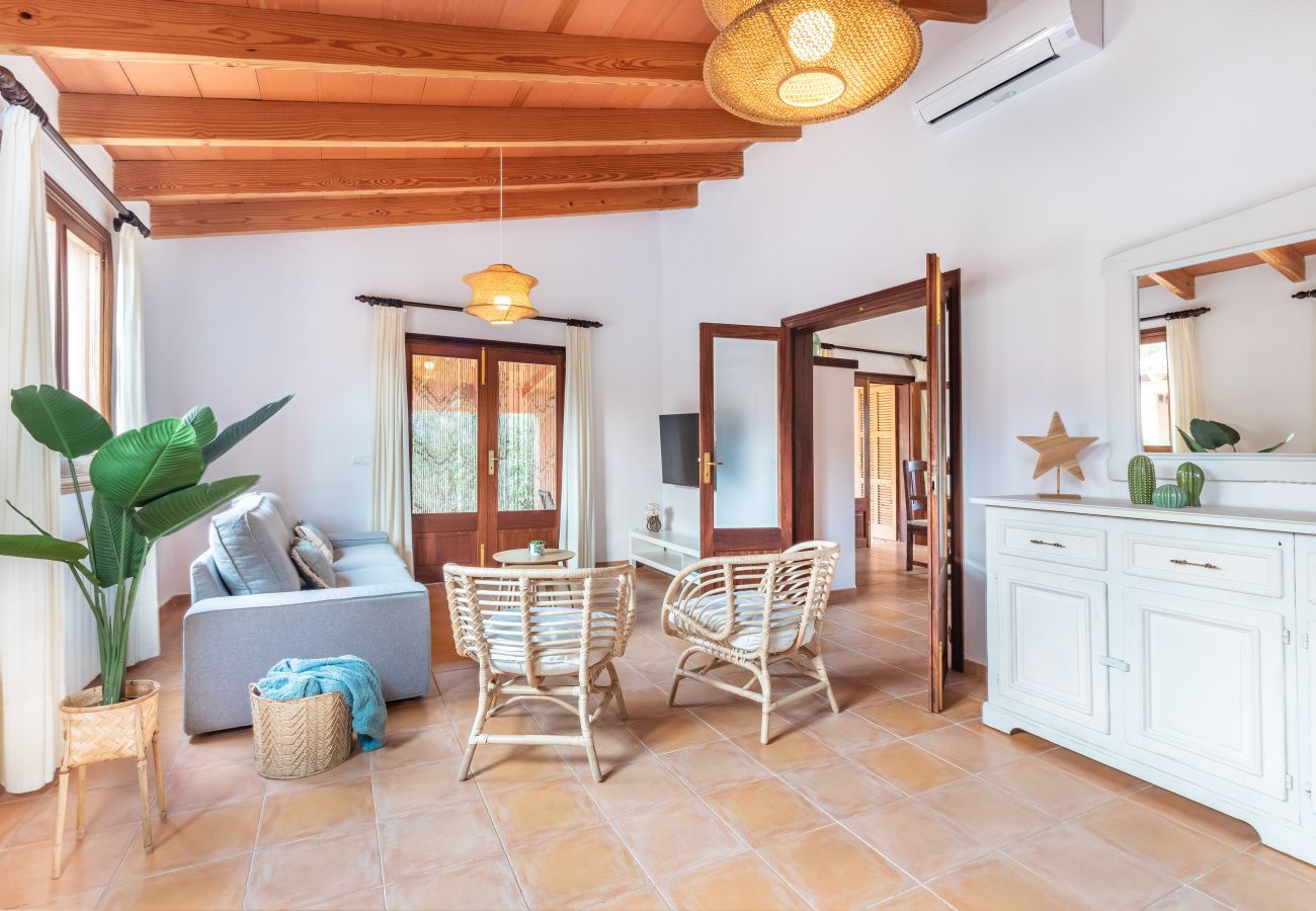 House in Ses Salines - Can Pancho House for Monthly Rental with Private Pool in Ses Salines