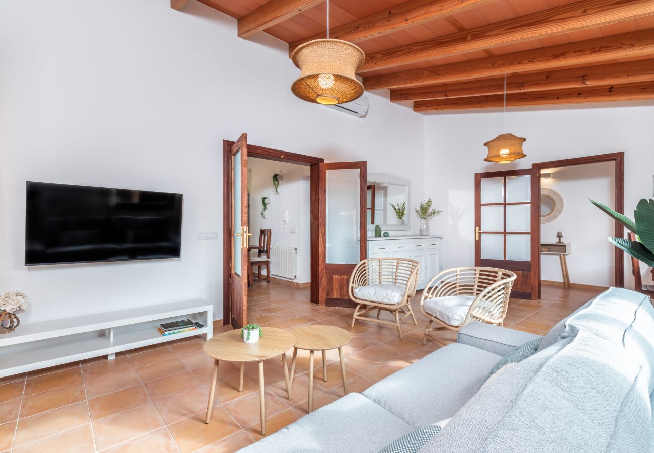 House in Ses Salines - Can Pancho House for Monthly Rental with Private Pool in Ses Salines