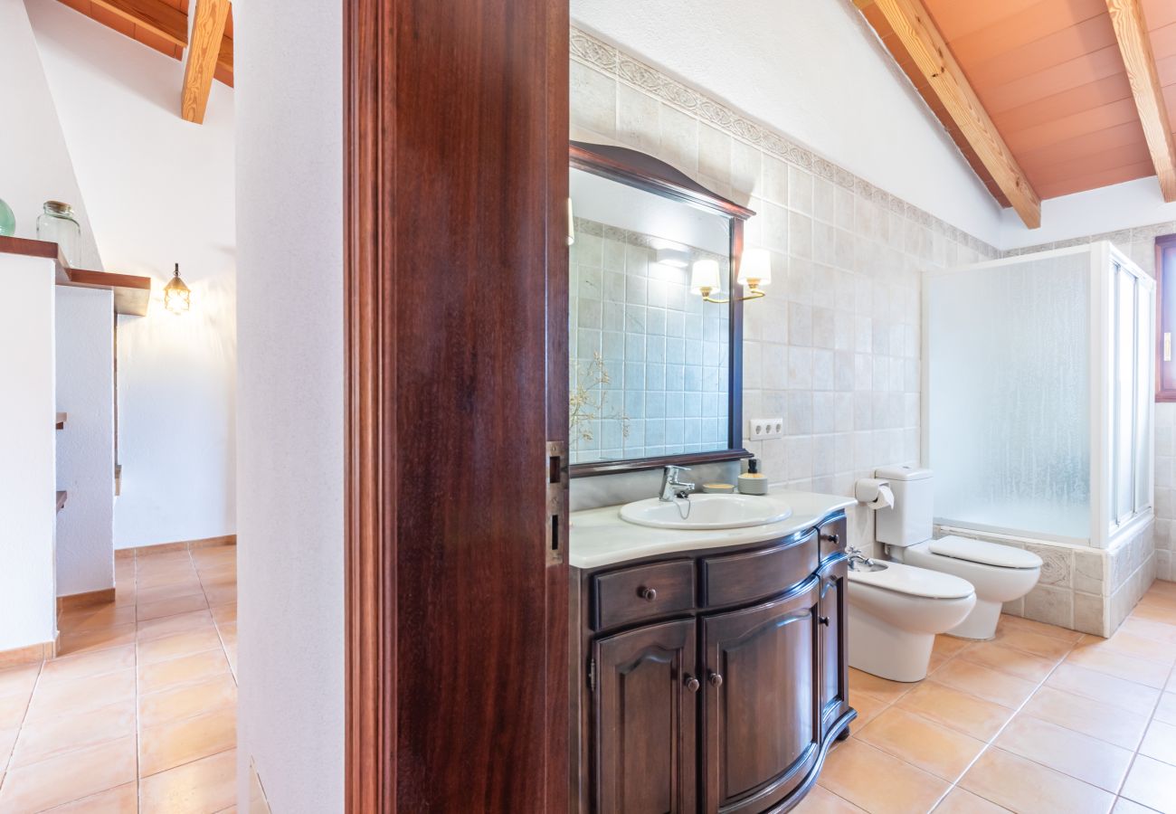 House in Ses Salines - Can Pancho House for Monthly Rental with Private Pool in Ses Salines