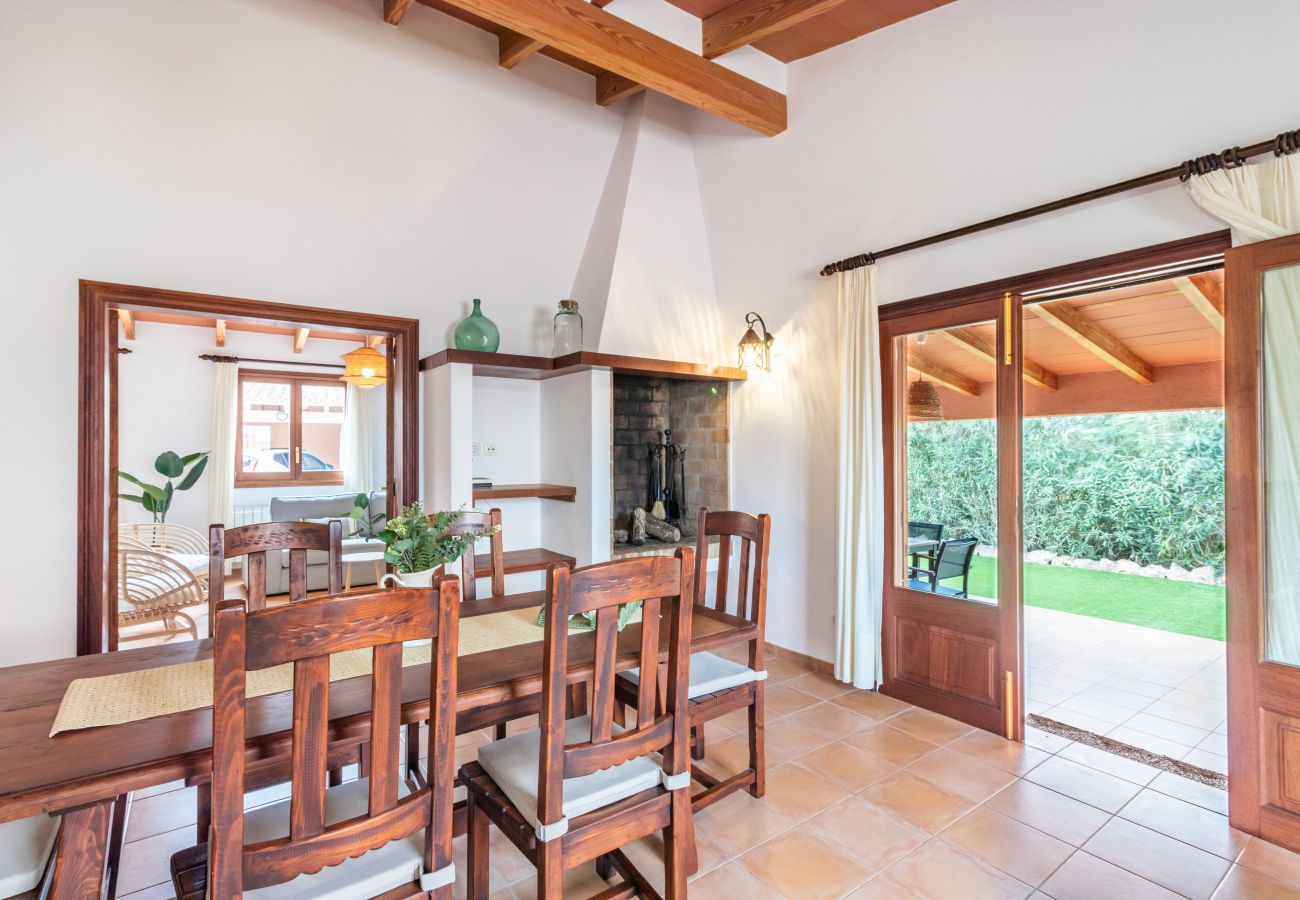 House in Ses Salines - Can Pancho House for Monthly Rental with Private Pool in Ses Salines
