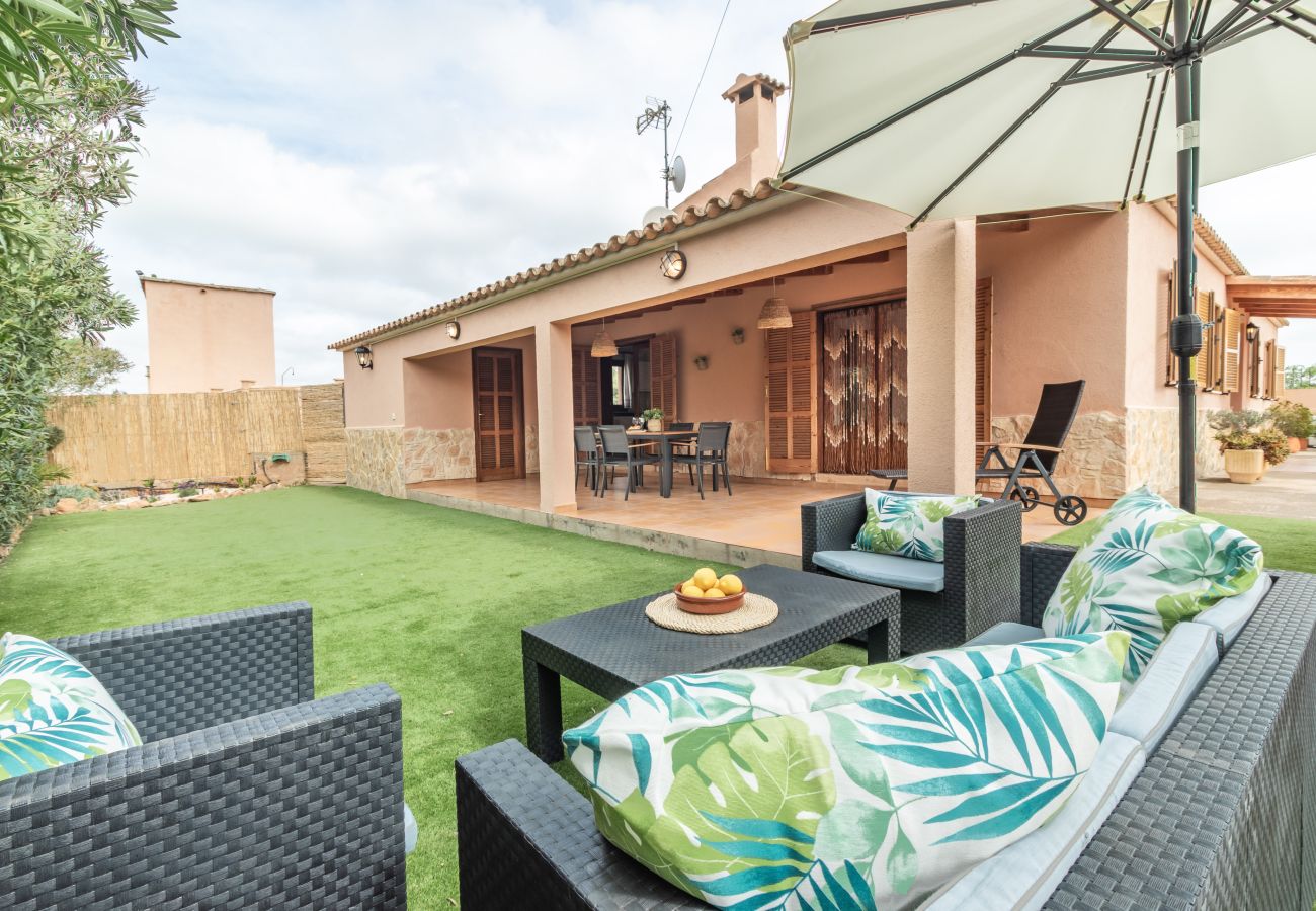 House in Ses Salines - Can Pancho House for Monthly Rental with Private Pool in Ses Salines