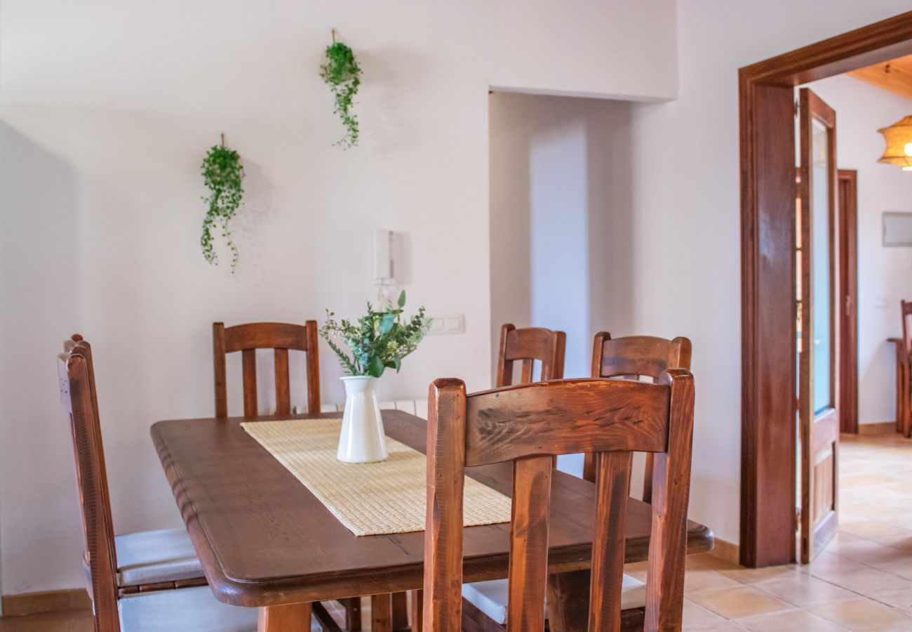 House in Ses Salines - Can Pancho House for Monthly Rental with Private Pool in Ses Salines