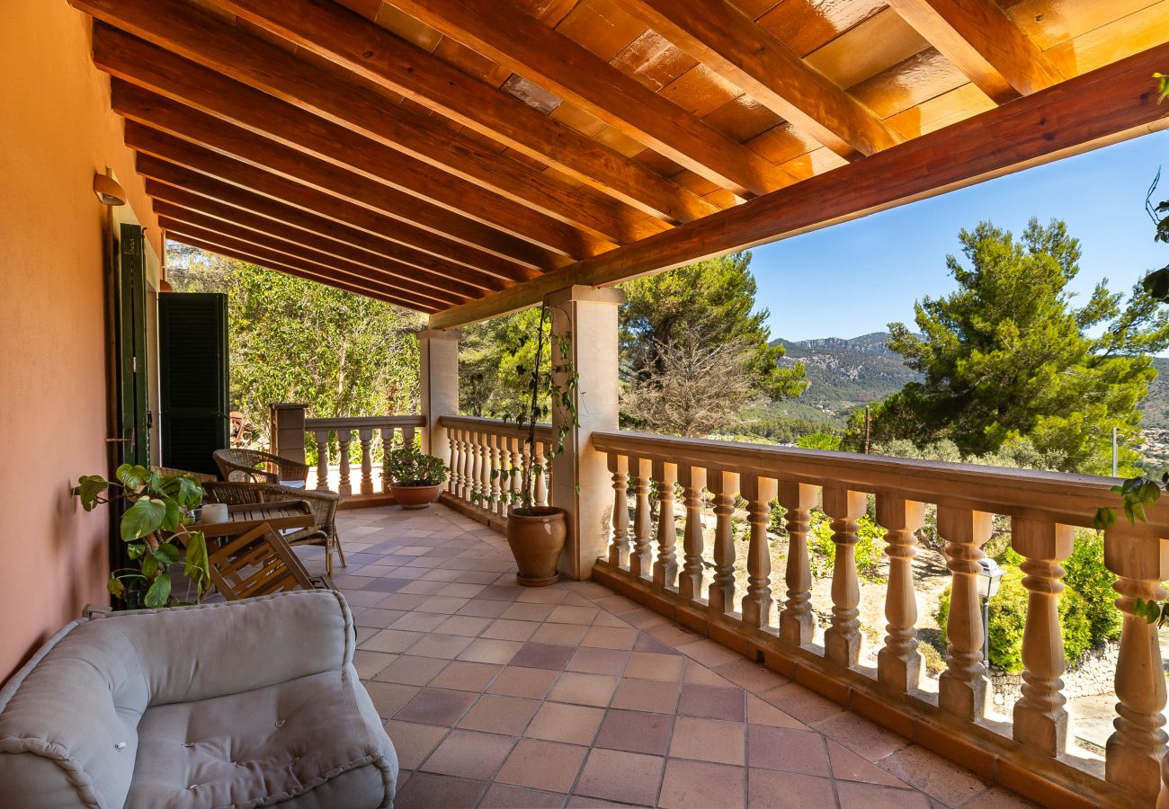 Country house in Puigpunyent - Exclusive Finca in Mallorca’s Tramuntana for Monthly Rental