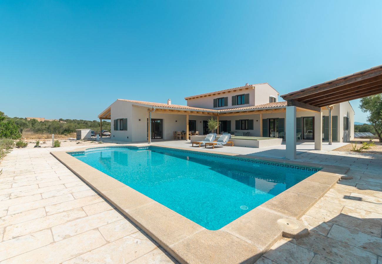 Villa in Ses Salines - Villa Olivo modern holiday home with pool in Mallorca near Ses Salines and Es Trenc