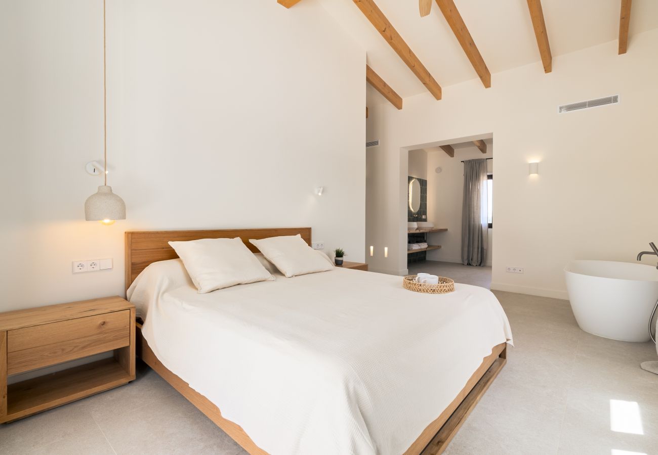Villa in Ses Salines - Villa Olivo modern holiday home with pool in Mallorca near Ses Salines and Es Trenc