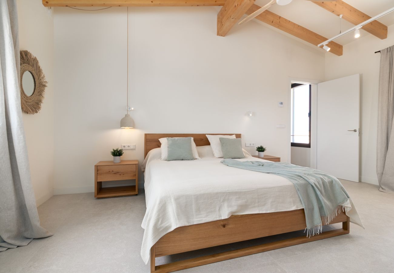 Villa in Ses Salines - Villa Olivo modern holiday home with pool in Mallorca near Ses Salines and Es Trenc