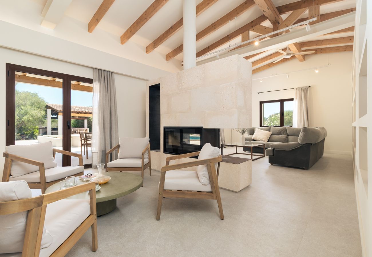 Villa in Ses Salines - Villa Olivo modern holiday home with pool in Mallorca near Ses Salines and Es Trenc