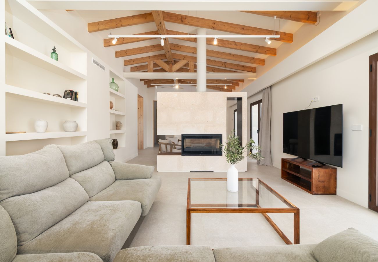 Villa in Ses Salines - Villa Olivo modern holiday home with pool in Mallorca near Ses Salines and Es Trenc