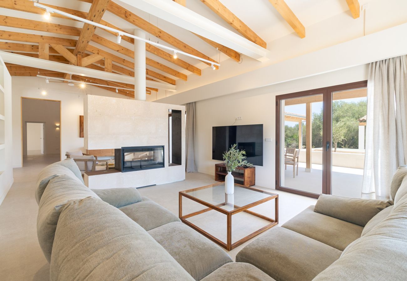 Villa in Ses Salines - Villa Olivo modern holiday home with pool in Mallorca near Ses Salines and Es Trenc