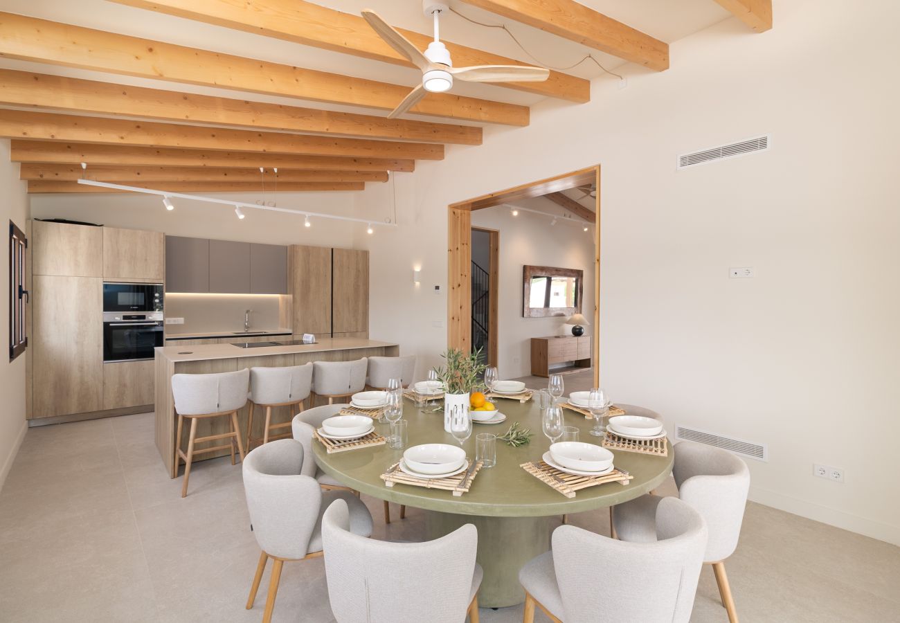 Villa in Ses Salines - Villa Olivo modern holiday home with pool in Mallorca near Ses Salines and Es Trenc