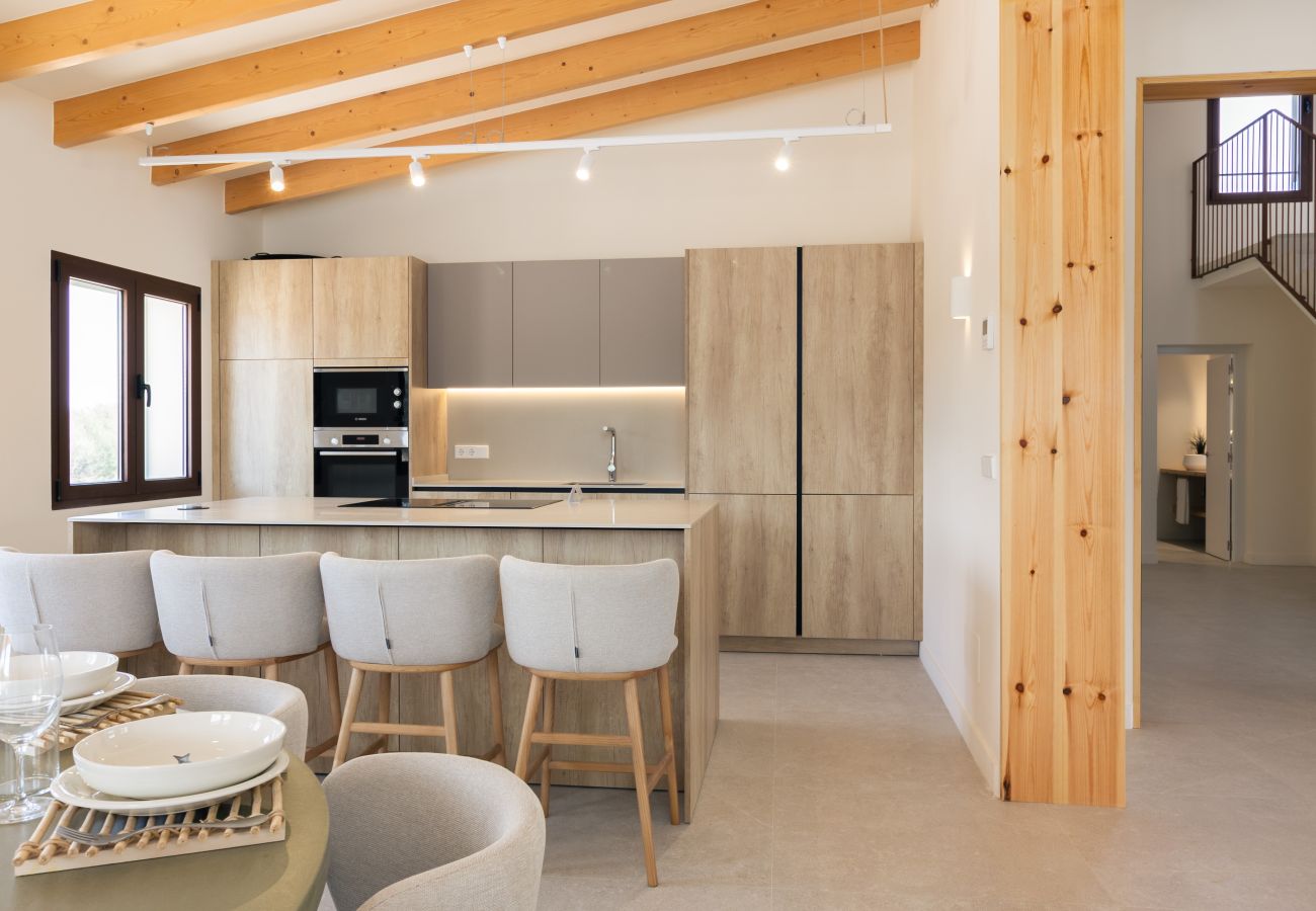 Villa in Ses Salines - Villa Olivo modern holiday home with pool in Mallorca near Ses Salines and Es Trenc