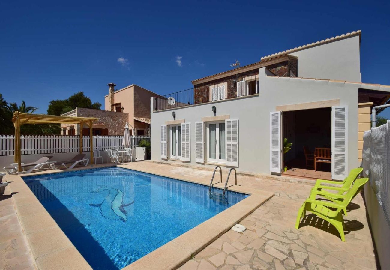 House in Es Llombards - Holiday Home in Cala Llombards with Pool and Sea View near Santanyí, Mallorca