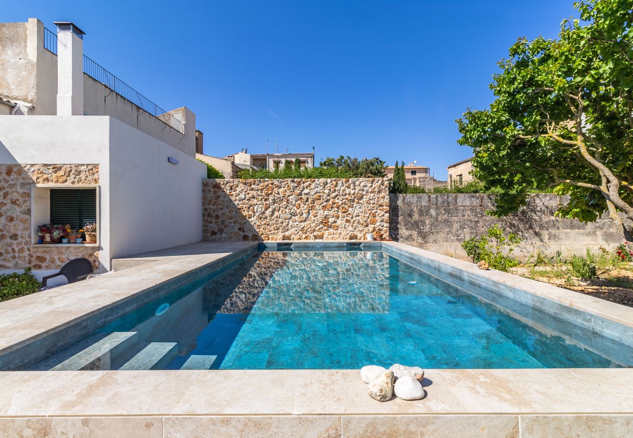 House in Ariany - Furnished House with Private Pool in Ariany Mallorca for Monthly Rental