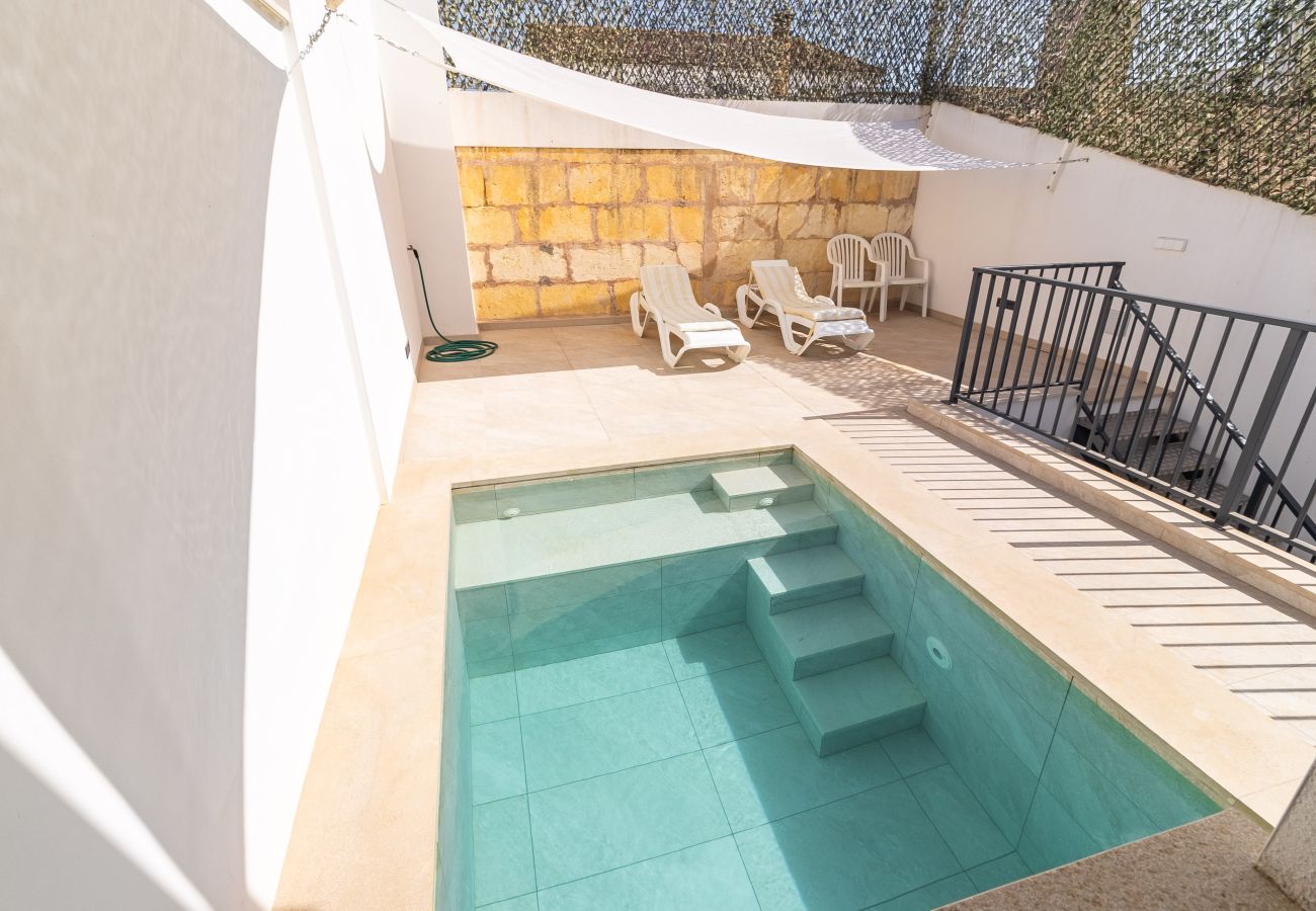 House in Santa Margarida - Townhouse Santa Margalida with Private Pool for Monthly Rental
