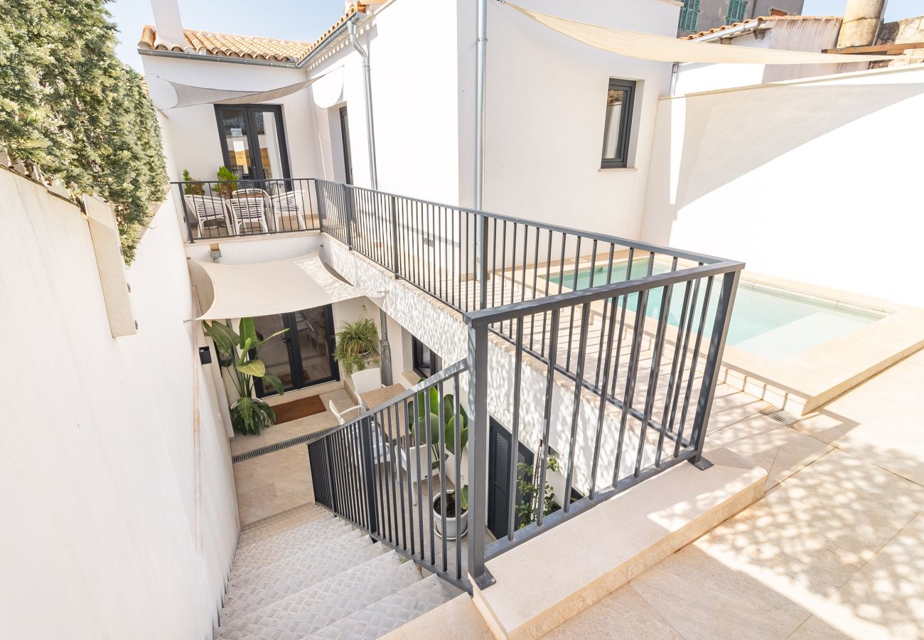 House in Santa Margarida - Townhouse Santa Margalida with Private Pool for Monthly Rental