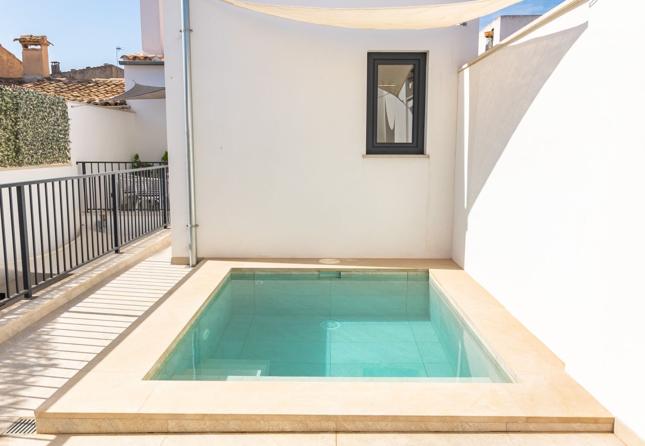 House in Santa Margarida - Townhouse Santa Margalida with Private Pool for Monthly Rental